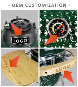 Auplex BBQ Parrilla de <span class=keywords><strong>carbón</strong></span> portátil de 15 pulgadas Venta al por mayor Fumador vertical Kamado Big Joe Grill Outdoor - Product Image 3