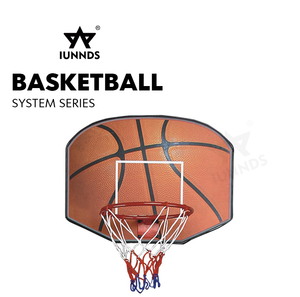 <span class=keywords><strong>Canestro</strong></span> da <span class=keywords><strong>basket</strong></span> portatile IUNNDS in acciaio per interni/esterni con <span class=keywords><strong>diametro</strong></span> del cerchio di 430 mm e tabellone da 64x44 cm per uso domestico o in ufficio - Product Image 2