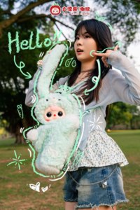 Cureplaneta Baby Backpack Multi-Color Animal Plush Vinyl Carrier Hugging Mystery Boxes for Convenient Critter <strong>Transportation</strong> - Product Image 3