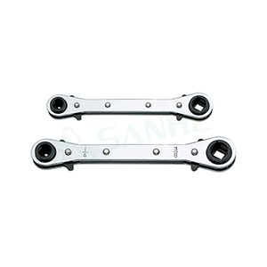 Clé à cliquet à Double extrémité CT-122 pour la réparation <span class=keywords><strong>de</strong></span> réfrigération <span class=keywords><strong>de</strong></span> climatisation 3/16 "1/4" 5/16 "3/8" - Product Image 1