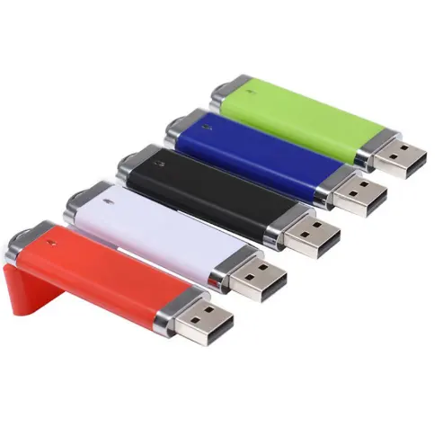 Klasik plastik lebih ringan USB Flash Drive 16GB/32GB/64GB kapasitas ABS l Key-Pendrive stik memori 3.0 USB kotak hadiah sempurna