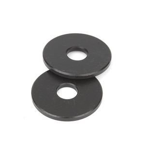 حلقات معدنية مسطحة قياسية من الفولاذ المقاوم للصدأ 304 بمعيار ASMEB18.21.1، مطلية بالأكسيد الأسود، متينة - Product Image 4