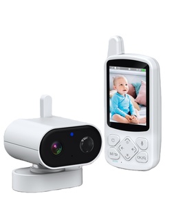 Monitor <span class=keywords><strong>para</strong></span> Bebés de Buena Calidad, Sin WiFi, Audio Bidireccional, Resolución 720P, Pantalla de 2.8 Pulgadas, Visión Nocturna, Reproductor de Música, Detección de Movimiento - Product Image 1