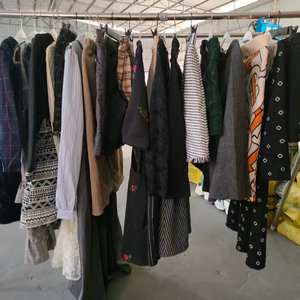 W01 <span class=keywords><strong>Prix</strong></span> bas, bonne qualité, haute performance, couleurs mélangées, 90% de vêtements d'hiver d'occasion propres (jupes et shorts) pour femmes, marque Ldxq - Product Image 2