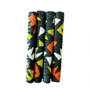 Poignée de remplacement en caoutchouc personnalisée pour batte de cricket, antidérapante, multicolore, avec impression de logo personnalisé, légère, vente en gros - Product Image 1