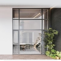 Fenêtre à battant fixe et ouvrante Glazing Direct avec système de feuilles à dimensionnement sur mesure pour projet de rénovation de véranda