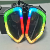 Luz para Auto Misun de 12V con Lente para Charger, Luz de Snorkel con Control por Aplicación, Actualización Retrofit