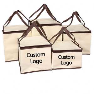 Nouveau sac isotherme de transport personnalisé, écologique, de style boutique, pour l'extérieur, avec bandoulière, pour le stockage, les repas, le déjeuner, la glace - Product Image 6