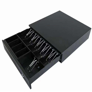 Sistema POS Marca WUXIN, Cajón de Efectivo Automático de Plástico ABS, 5 Compartimentos para Billetes y 5 para Monedas, Clip para <span class=keywords><strong>Caja</strong></span> <span class=keywords><strong>Registradora</strong></span>, Supermercado, Comercio Minorista - Product Image 4