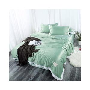 100% Material de poliéster tela de satén ropa de cama de tela de satén - Product Image 1