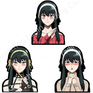 Zero Two ที่รักใน3D franxx สติกเกอร์พิมพ์ลายตัวละครอะนิเมะกันน้ำสำหรับตกแต่ง - Product Image 5