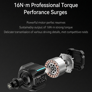 Moza R16 Ultra 16nm Direct Drive Wheel Base Fully Wired Connection No 2.4g Wireless 21bit Encoder Sim Racing for <b>Pc</b> R16 Ultra - Product Image 2