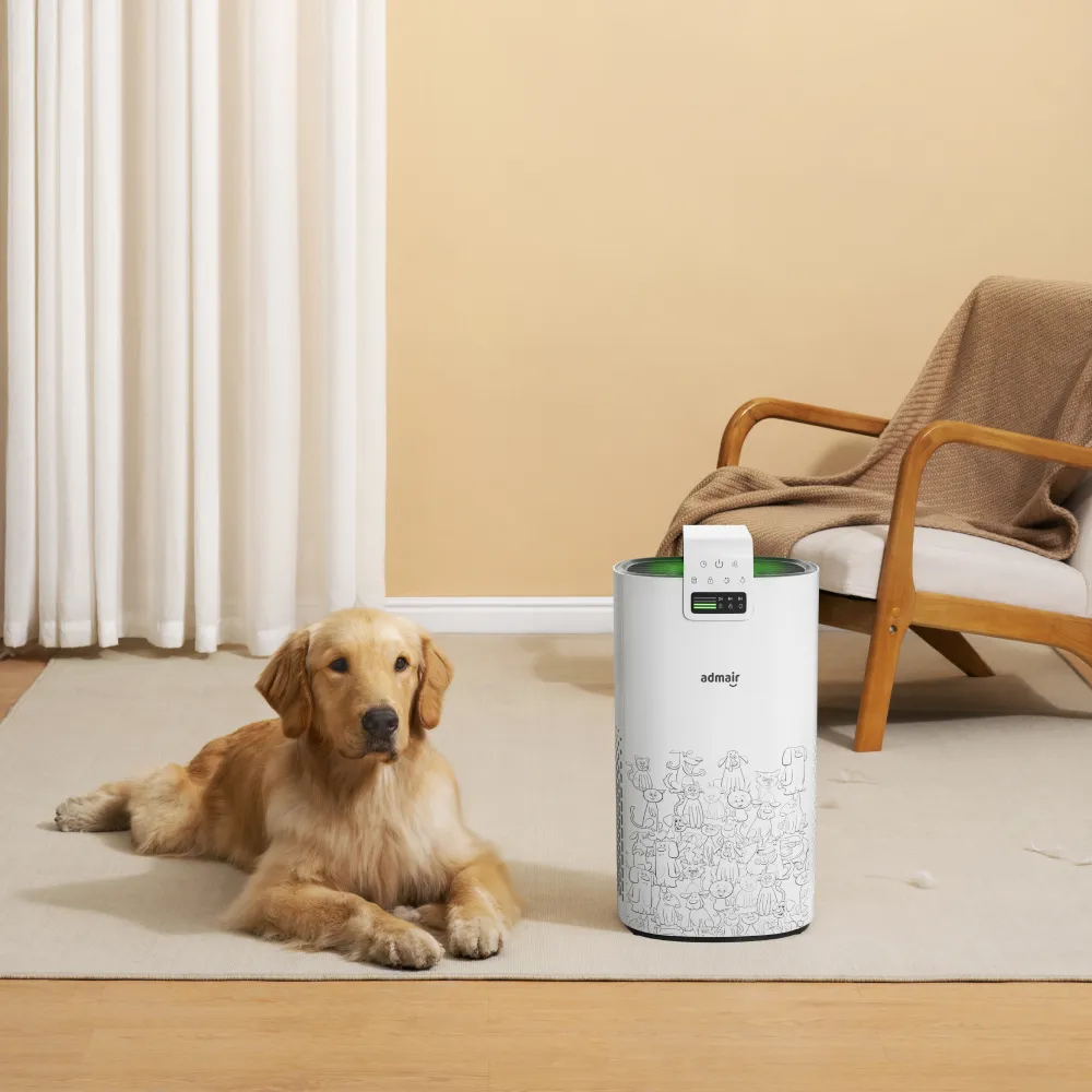 JNUO wholesale price portable air purifier with HEPA Filter Anti-Bacteria Pet Dander Air Purifier