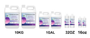 Kit di resina epossidica 1:1 trasparente da 1 gallone forte resina artistica Anti-ingiallimento adatta per la fusione da te - Product Image 6