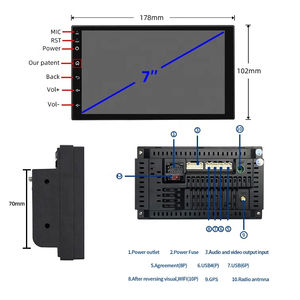 Android Autoradio Car DVD Player para <span class=keywords><strong>FIAT</strong></span> <span class=keywords><strong>DUCATO</strong></span> 2006-2011 GPS Radio CarPlay Multimedia DVD Navigation car video player - Product Image 4