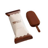 Sachet en plastique thermoscellable pour crème glacée avec impression personnalisée Sac d'emballage en plastique pour Ice Freeze Pops