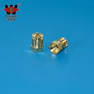 Tuerca de expansión hexagonal con núcleo de cobre Disiwei M4 para armario - Product Image 1