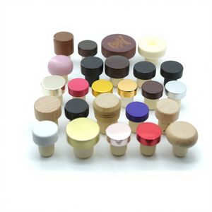 Оптовая продажа пробок для винных и виски-бутылок с логотипом на заказ: пробки из TPE-синтетического кORKа, алюминиево-пластиковые пробки T-образной формы - Product Image 3