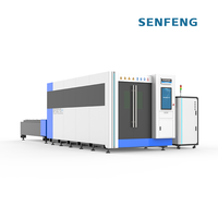 Machine de découpe laser à fibre SENFENG à haute efficacité 6 Kw/6000 w avec double table de support à vendre