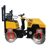 Rouleau compresseur/compacteur manuel hydraulique, sortie d'usine, rouleau de sol, rouleau compresseur pour la construction de routes