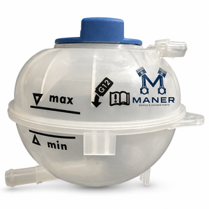 Réservoir d'expansion de liquide de refroidissement MANER 6Q0121407 pour Audi A1, Seat Ibiza, Skoda Fabia, VW Polo - Product Image 1