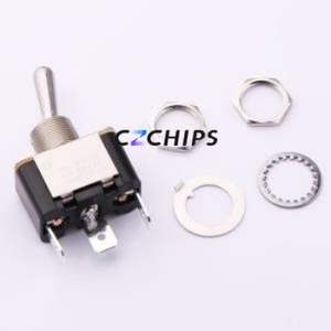 KN3(A)-103-AP-M-RS Toggle Switch Through hole Component (THT)-3P,28x16mm Switch - Product Image 1