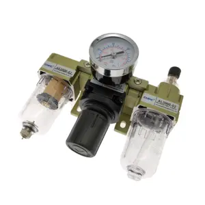 AC2000-02 SMC type Oil Water Separator Air Source Triple Piece Air Filter Regulator