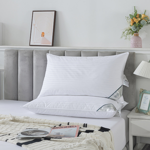 Oreillers en duvet <span class=keywords><strong>d</strong></span>'<span class=keywords><strong>oie</strong></span>-Collection Hôtel Oreillers en plumes Lot de 2 pour le dos, le ventre ou les dormeurs latéraux King Size - Product Image 3