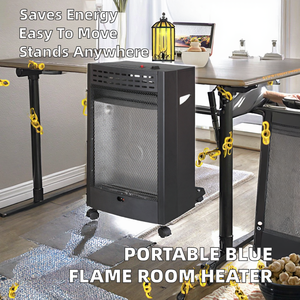 <span class=keywords><strong>Calentador</strong></span> Infrarrojo Portátil de <span class=keywords><strong>Gas</strong></span> y Eléctrico para Interiores/Exteriores 2023 con Termostato Ajustable e Impermeable para Baño y Garaje - Product Image 3