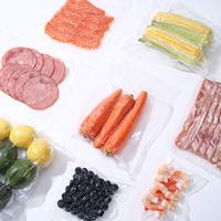 Sac sous vide alimentaire gaufré haute barrière en PA, EVOH, PE, taille personnalisée en usine, compatible avec la plupart des machines de mise sous vide pour viande