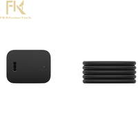 Adaptador de Corriente CA Nuevo, Tipo C, 65w, Gan USB C, con Cable de Alimentación para Reino Unido, Estados Unidos y Europa, para Adaptador de Portátil Dell