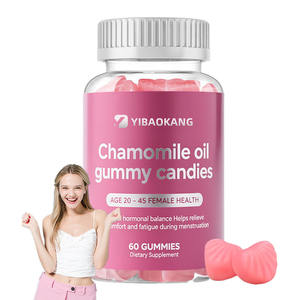 Gomitas de aceite de onagra de 1300mg para mujer, suplemento de alivio de vitamina B6 PMS, antioxidante, apoya la salud de la piel, sabor a <span class=keywords><strong>fresa</strong></span> - Product Image 1