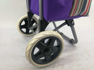 저렴한 가격 휴대용 소형 쇼핑 카트 바퀴 포함 - Product Image 6