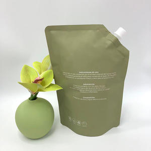 Pochette souple 1L en plastique à gravure, durable, inodore, avec bec verseur, pour liquide de lessive domestique - Product Image 4