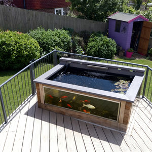 ถังเลี้ยงปลา FRP ทนทาน สำหรับปลาคาร์ฟ ปลาทอง บ่อเลี้ยงสัตว์น้ำกลางแจ้ง บ่อเพาะพันธุ์ปลา - Product Image 4