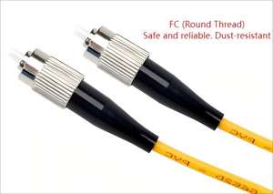 CYXS シングルモード光ファイバージャンパーパッチコード 0.9mm 2.0mm 3.0mm SC to LC-FC-ST 1m FTTH用 10年保証 - Product Image 4