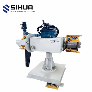 Máquina Automática de Conformado de Rollos de Correas en Forma de C/U Controlada por PLC Sihua, Directo de Fábrica, para la Construcción de Perfiles de Montantes y Rieles de Paneles de Yeso - Product Image 5