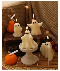 Coffret Cadeau Bougies Parfumées Fantôme d'Halloween en Gros – Bougies d'Aromathérapie Sans Fumée pour une Ambiance Premium, Souvenir Portable - Product Image 2