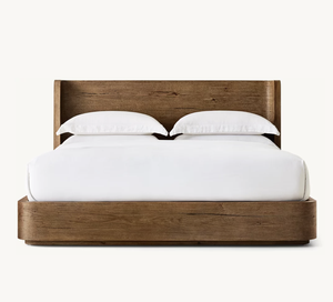 Sassanid OEM Organic Midcentury Design Bedroom Collection Oslo Shelter <strong>Platform</strong> <strong>Bed</strong> - Product Image 4