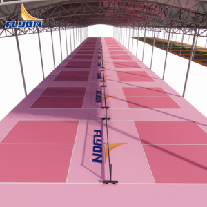 Multipurpose <b>Interlocking</b> Sports <b>Floor</b> <b>Tiles</b> for Pickleball Tennis Basketball Court High Density PP Modular Surface Panels - Product Image 5