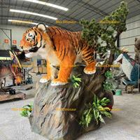 Animaux animatroniques Animaux réalistes Animatronic Tigre grandeur nature Animaux réalistes Modèle tigre