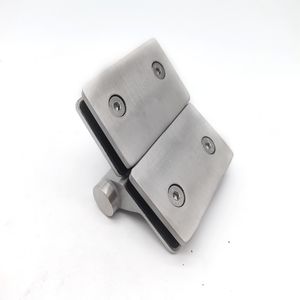 Pestillo de puerta de montaje en valla de piscina de vidrio de cierre automático/bisagra de vidrio a vidrio de resorte de cierre automático fuerte - Product Image 5
