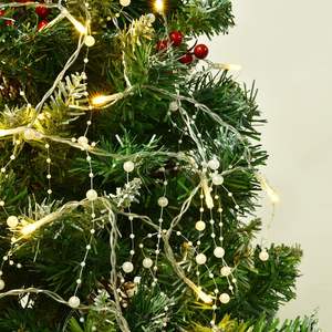 ก้านไข่มุกคริสต์มาสแบบสายสำหรับตกแต่งบ้านทำจากไม้สนสำหรับคริสต์มาสพวงหรีดคริสต์มาส - Product Image 3