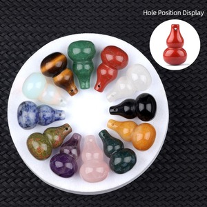 Feng Shui cristal obsidiana Wu Lou Hu Lu calabaza colgante todo tipo piedra calabaza encantos amuleto <span class=keywords><strong>para</strong></span> protección de <span class=keywords><strong>la</strong></span> <span class=keywords><strong>salud</strong></span> fabricación de joyas - Product Image 4
