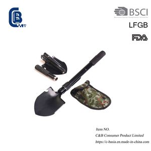 Pala Pieghevole Multifunzione per Sopravvivenza, Attrezzo Militare da Campeggio - Product Image 4