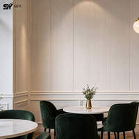 Panneaux muraux en PVC sur mesure, intégrés, faciles à installer, pour la décoration intérieure, épaisseur 8 mm, imperméables et écologiques, vente en gros