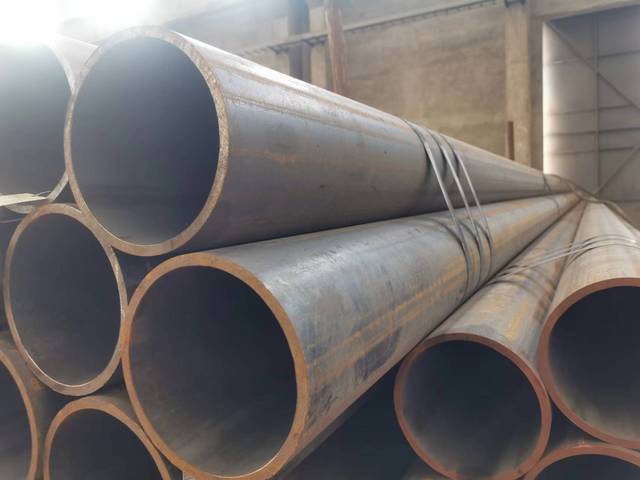 Hot Rolled ASTM A53 Grade B Steel Pipe Black Coated for Scaffolding & Low Pressure Fluid
