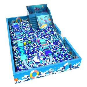 Nuevo Diseño, Buena Calidad, Piscina de Pelotas para Niños Ocean Wind, Castillo Inflable, Equipo de Juego Suave, Toboganes, Área de Juegos Interior de Plástico para el Hogar - Product Image 6