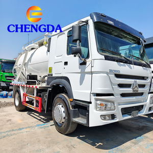 Nuovo Autocisterna Sinotruk HOWO 4x2 da 8m3 10m3 con Potente Pompa a Vuoto per Servizio di Pulizia Fosse Settiche - Product Image 3