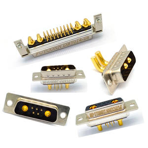 Rechtwinkliger PCB 2V2 5W5 3W3 8V8 Power <span class=keywords><strong>DB</strong></span> Buchse / Stecker D-Sub-Anschluss, Lötklemme 3V3 <span class=keywords><strong>7W2</strong></span> 21W4 D-Sub-Stromanschluss - Product Image 1